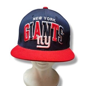 New York Giants Hat Cap Men's Snap Back Mitchell & Ness Wool Vintage Collection